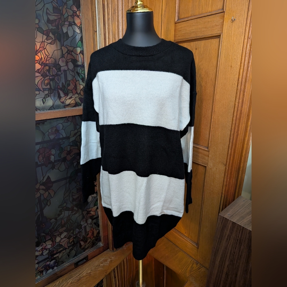 ASOS Design Striped Sweater Dress